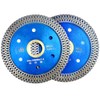 2 Pack 3-3/8" /85mm Super Thin Diamond Saw Blade for