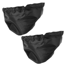 Healeved 2pcs Fabric Facial Beard Guard Men Beard Cover for Restaurant Catering Food Processing Oil