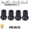 HDD 4 Bulge Lug Nuts 2003–2004 Yamaha KODIAK YFM400 YFM