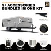 KNOX 3rd Gen Pop up Folding Camper RV Cover, Anti-Tear