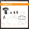 Erchon Carburetor Repair Kit Compatible with Honda Rebel 250/CMX 250/CA250
