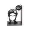 balvi Frida Bookend Black Colour Bookend Decorative Figure with the