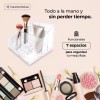 Queen Sense Organizador Para Cosmeticos Sencillo 7 Espacios, Acrilico