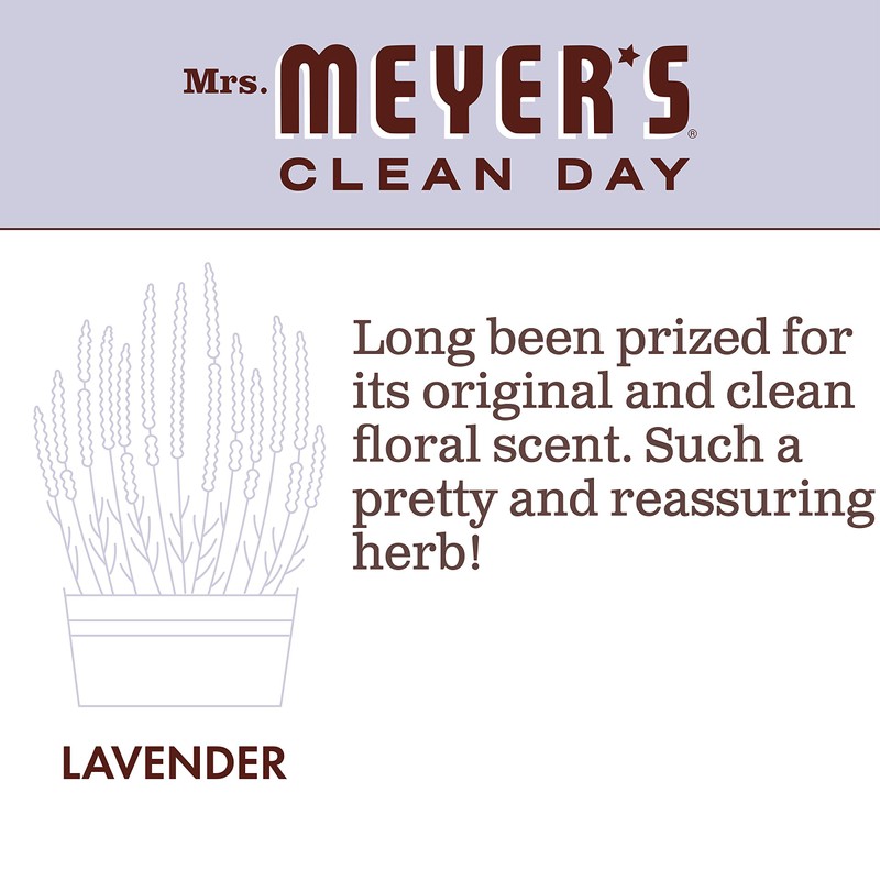 MRS. MEYER'S CLEAN DAY Dryer Sheets, Fabric Softener, Reduces Static,