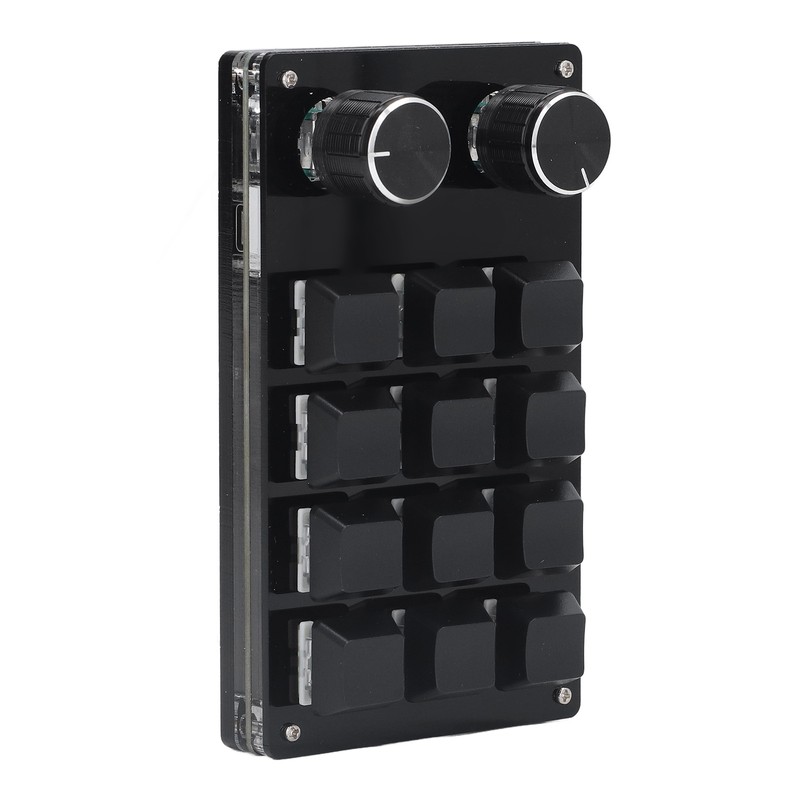 Mechanical Gaming Keypad 12 Keys 2 Knobs Small OSU Gaming