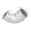 90 Degree Turbo Intake Elbow Air Transfer Pipe with Clamp