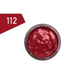 Kaps Shoe Cream with Sponge Applicator, Intensive Leather Care and Nourishing, Delicate, 70 colours (112 - red)