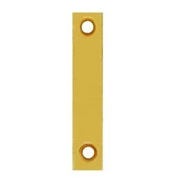 HARDWARE FOR YOU LTD 1 STEEL BRASS PLATED STRIKING PLATE