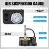 JDMSPEED in Cab Single Air Gauge Control Kit with Paddle