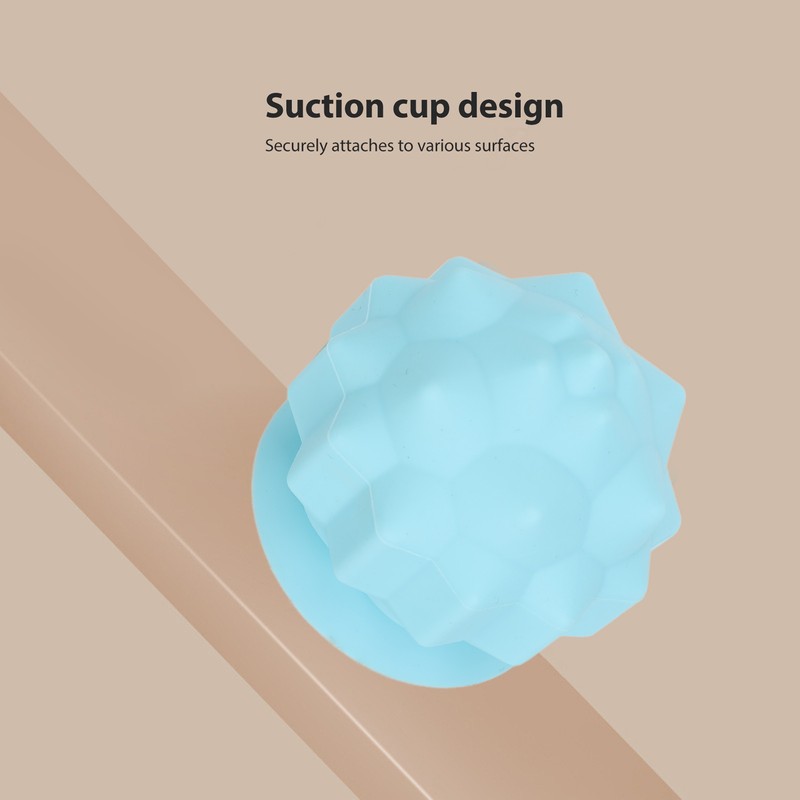 Mountable Massager Ball Suction Cup Prevent Slip Reduce Fatigue Deep