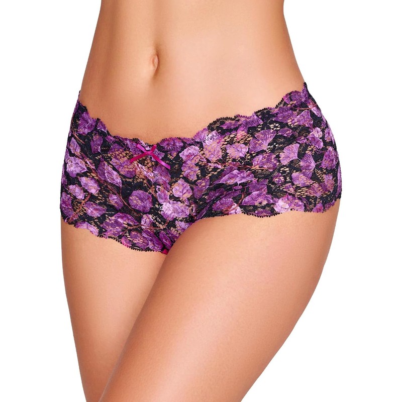 Ilusión Panty Dama Modelo 3418 Bikini para Mujer, color Negro,