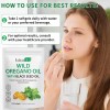 Mxczbsm Cápsulas Aceite Orégano Orgánico 2 En 1 240 Cápsulas