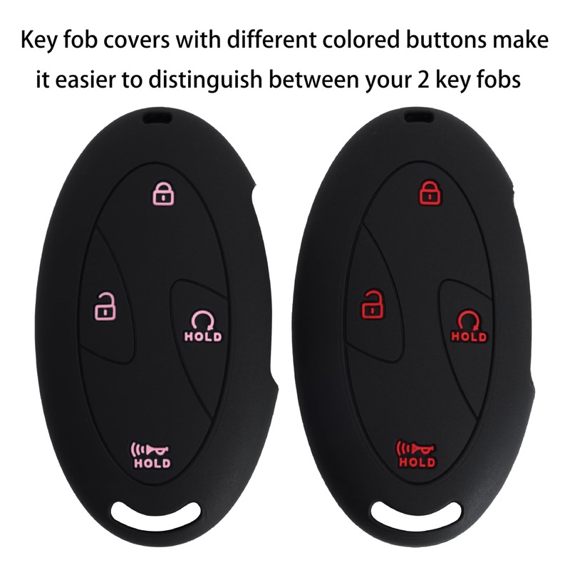 Kyhodsgn Key Fob Cover for Hyundai 2026-2024 Sonata Tucson Elantra