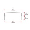 Richelieu Hardware BP810128195 Charlemagne Collection 5 1/16-inch (128 mm) Center-to-Center