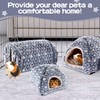 MABOZOO 3 Pack Guinea Pig House Accessories, Washable 2 Guinea