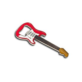 Bottle Opener Guitar Classic Red