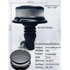 Matel Service Orange White 18 LED Rotating Beacon 3 Flash