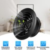 VIHOSE 4 Pcs Soffit Vent 6 Inch ABS Adjustable Exhaust