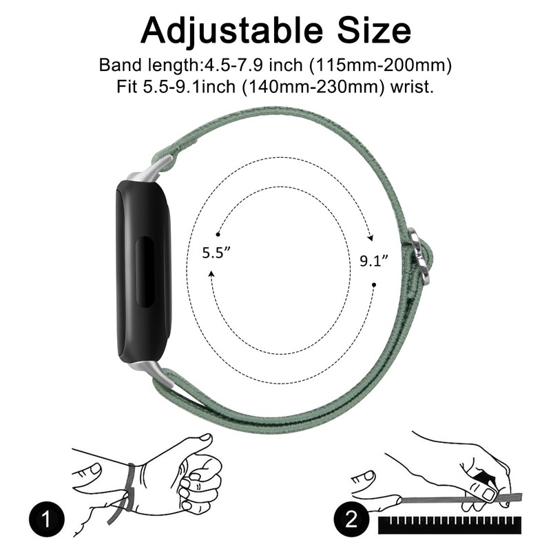 [3 Pack] Replacement Bands for Inspire 3, Inspire 2, Inspire,