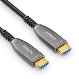 Sonero® 8K-HDMI 2.1 Kabel, Glasfaser-Hybrid-Kabel, Auflösung bis 8K 60 Hz (7680 x 4320) / 4K 120Hz (3840 × 2160), HDCP 2.2 Unterstützug, anthrazit, 10 Meter