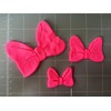 Cute Bow Cookie Cutter Set of 3