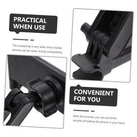 STOBOK Universal Car Seat Phone Holder Headrest Tablet Mount Car Tablet Holder Charging Ports