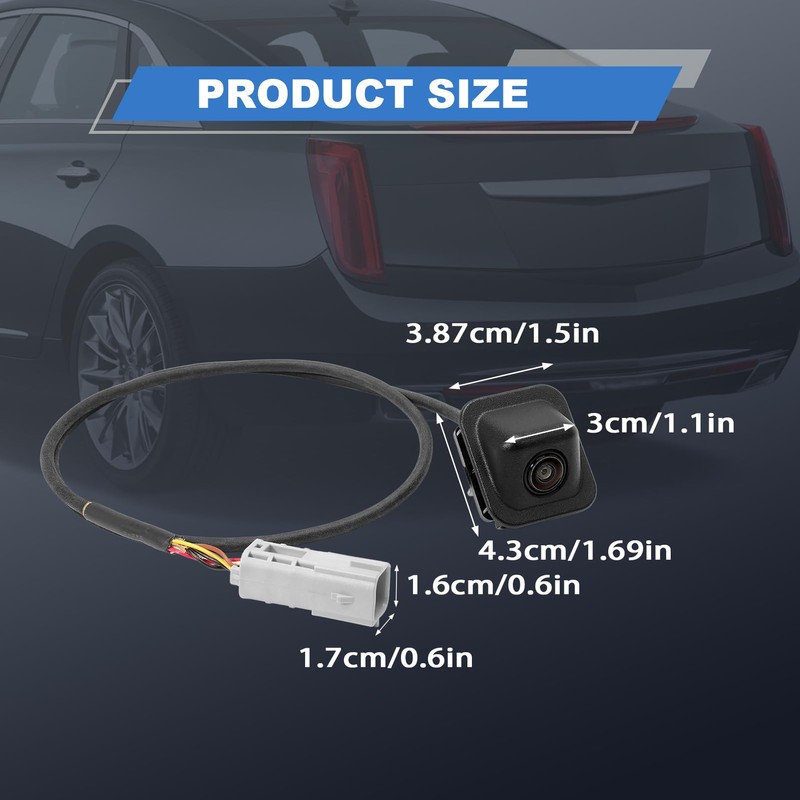Werruibon Rearview Backup Camera Fits for XTS 2013 2014 2015