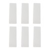 ZHYOHEN 6 Sets White 3 Inch Blinds PVC Replacement Slats