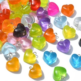 Ipotkitt Jewellery Making Charms Assorted Resin Charms Pendant for DIY Necklace Bracelet Earring Craft Supplies