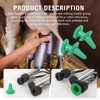 GZYF 4Pcs Plastic Milking Machine Inflation Lining Plugs Liner Block