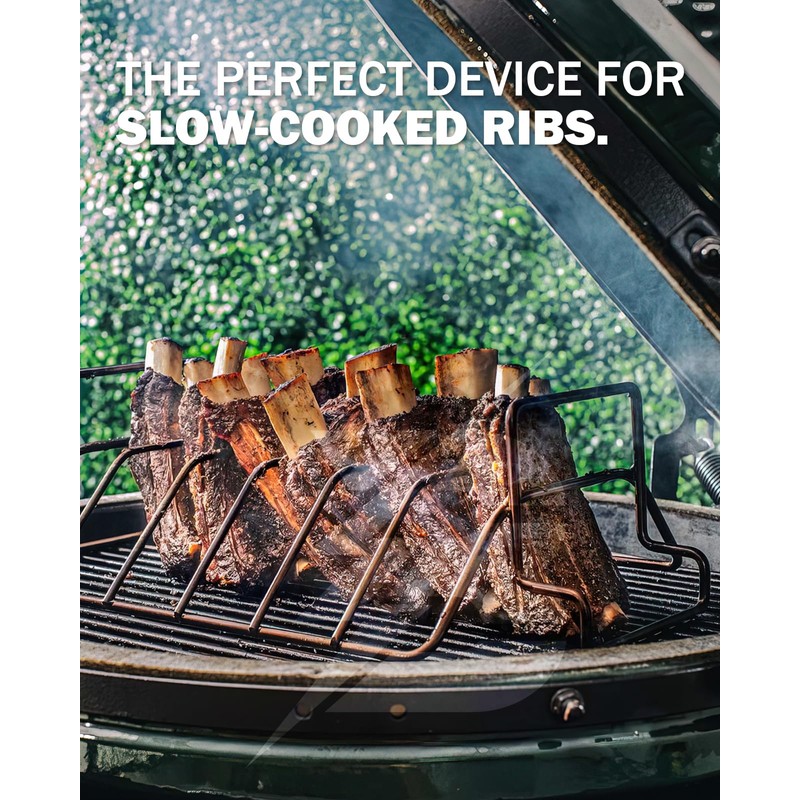 Rib and Roast Rack for Big Green Egg, Turkey Roasting