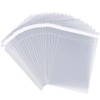 LEOSINDA 100 Pcs Clear Self Sealing Cellophane Bags,3x4 Inches Cookie