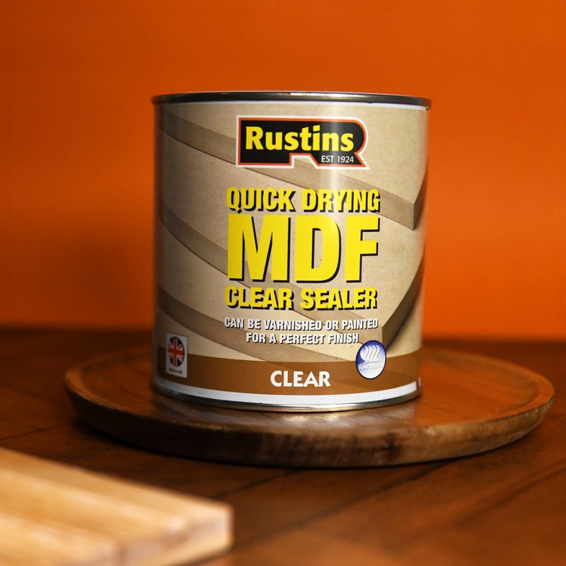 RUSTINS Quick Dry MDF Sealer - Professional Sealant for Rapid