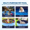 Foldable Dog Pool, Small Dog Paddling Pool, Paddling Pool for