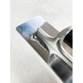 Stainless Steel Gold Venetian Plastering Trowel Flexible and Strong Small Size Perfect for Decorative Wall Plaster