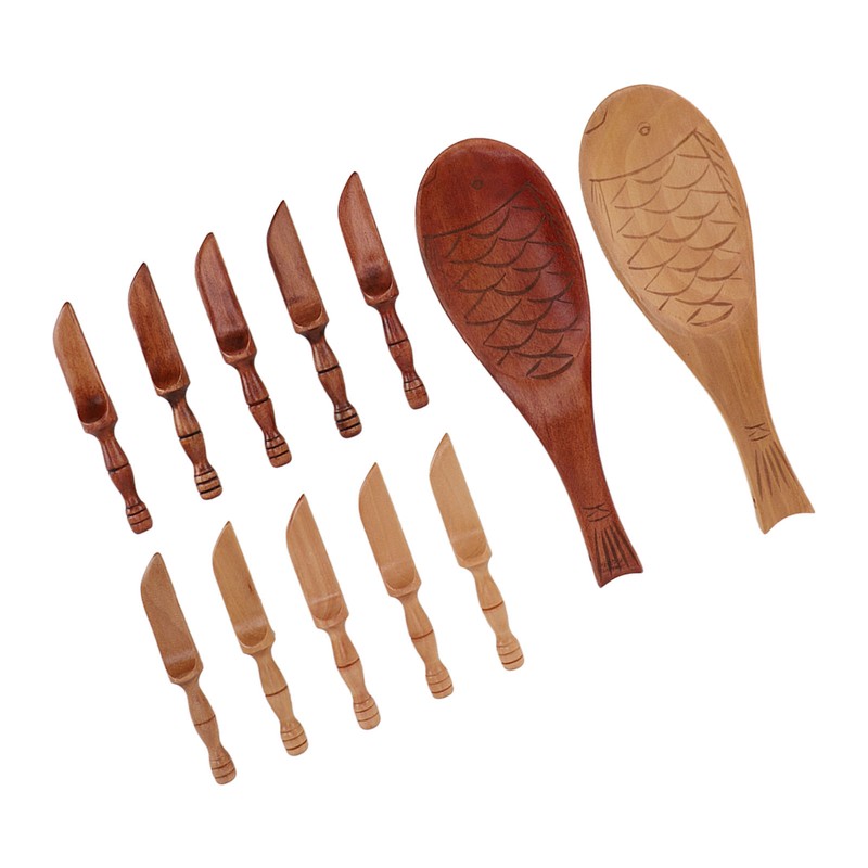 Butter Knife Set Eco Friendly Multifunctional with 2 Spoons 10