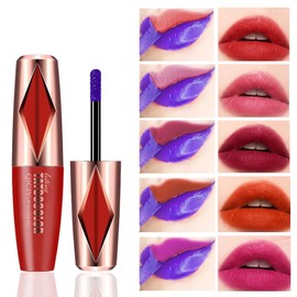 5 Colors Lip Tint Removable, Apply and Remove Lip, Lip Gloss, Peel Off Lip Liner, Natural Color Waterproof No Falling Additives (01#)