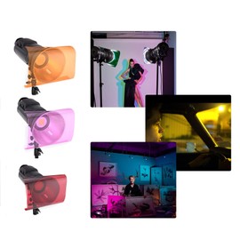 Filtri Colorati Trasparenti Gelatine,12 PCS Feuilles Transparentes Colorées A4,Filtro Luce Gel di Correzione del Colore pour Lampada fotografica& Décorations Vitrail,Foto Studio Stroboscopico