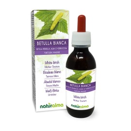 White Birch or Hanging Birch (Betula Pendula, Alba or Verrucosa) Leaves Alcohol-Free Mother Tincture Naturalma Liquid Extract Drops 120 ml Dietary Supplement Vegan