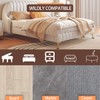 Furniture Coasters Non-Slip Bed Leg Pads Round Rubber Anti Sliding