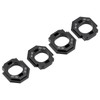 BRKRC 4pcs/Set Aluminum Adjustable RC Motor Mount for 1/18 ARRMA