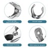 40 PCS Garden Clips for Netting, Stainless Steel Greenhouse Clamps,
