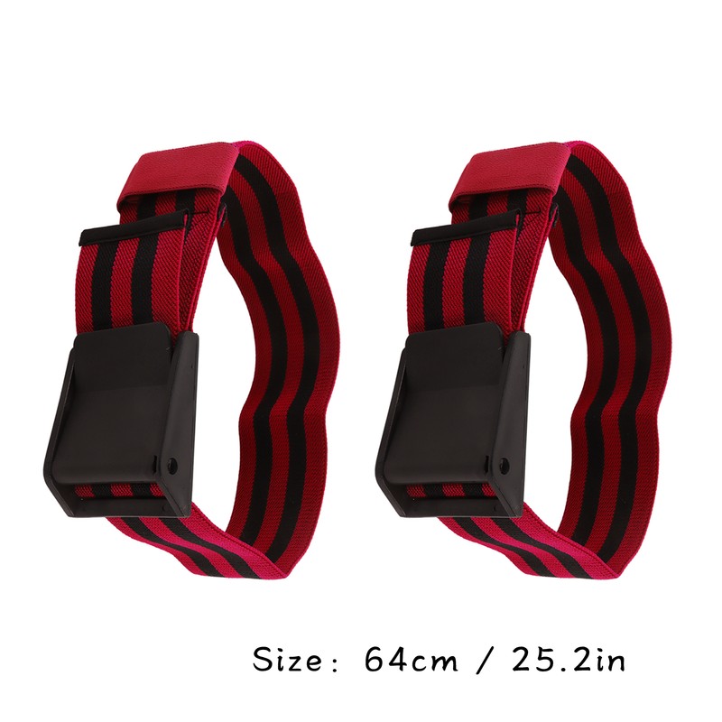 2Pcs Fitness Occlusion Training Band Blood Flow Restriction Training Wrap