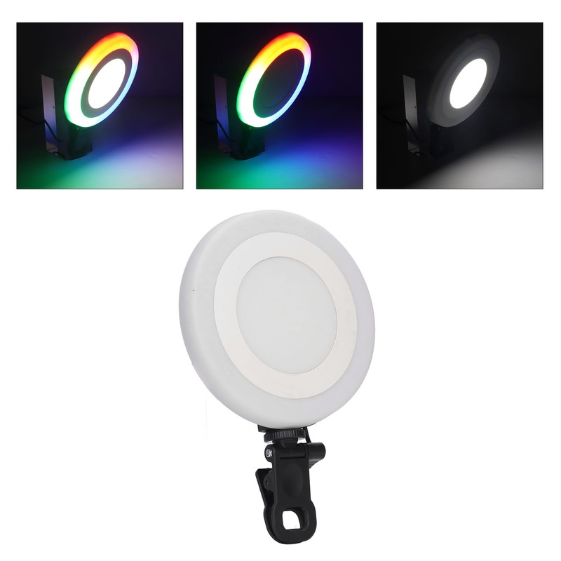 5.5in Video Conference Fill LED Light Round 3 Mode 10