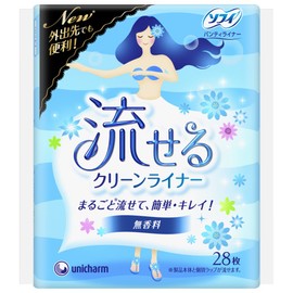 Sophy Nageable Clean Liners, Unscented, 28 Count