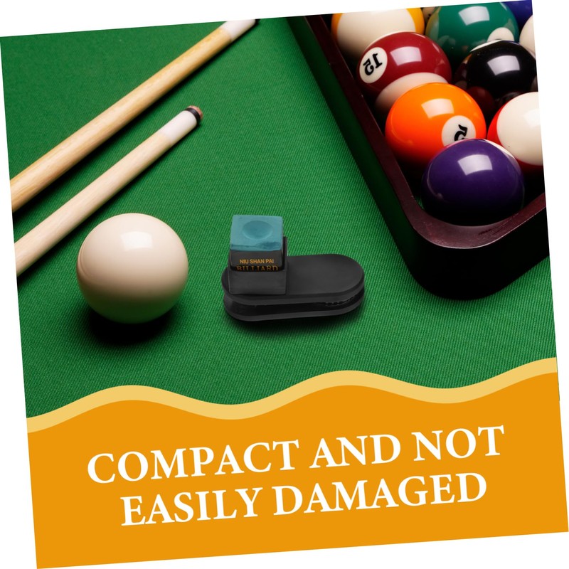 CORHAD Snooker Chalk Clamps Creative Chalk Clamp for Silent Pool