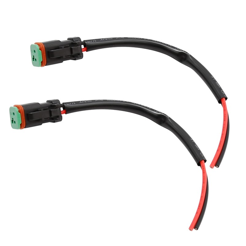 VIKKSAER Deutsch DT DTP 2 pin Male Socket Adapter for