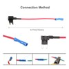 ZOOKOTO 12V Car Add-A-Circuit Fuse TAP Adapter Small ATM APS