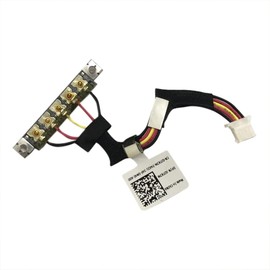GinTai Charging Dock Connector Board w/Cable 5Pin 0JTK7M Laptops Replacement for Dell XPS 18 1810 1820 (5mm)