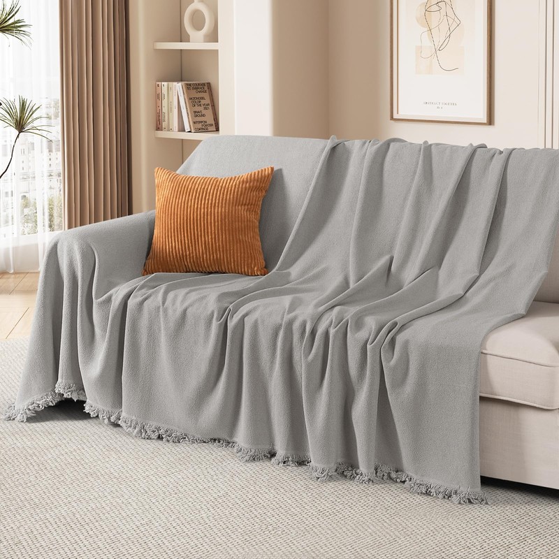 TAOCOCO Couch Cover Blanket Sectional Sofa Covers Thick Durable Couch